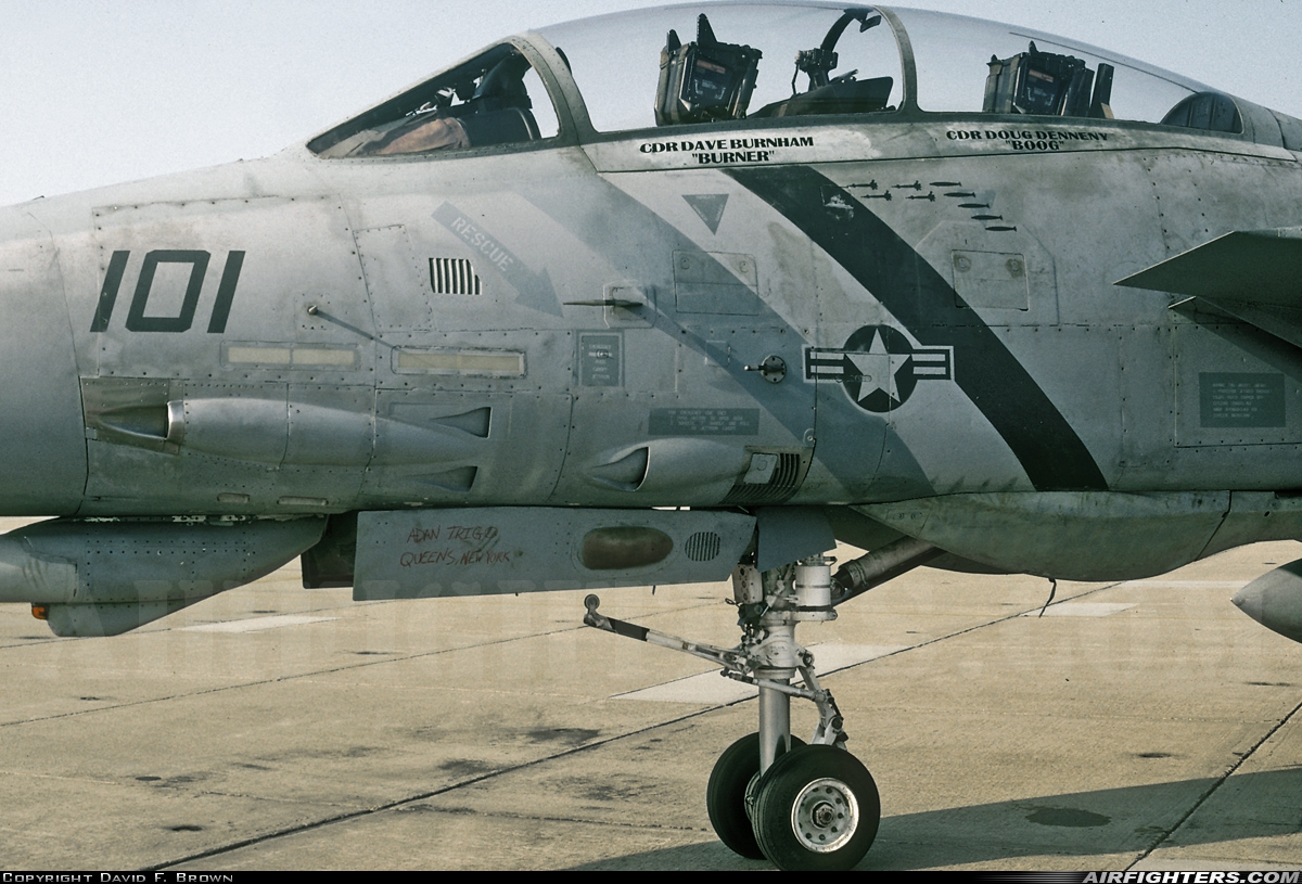 Photo ID 202215 by David F. Brown. USA Navy Grumman F 14D R Tomcat, 159630