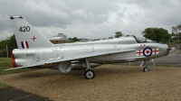 Photo ID 10032 by Michael Baldock. UK Air Force English Electric Lightning T5, XS420