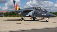 Photo ID 83386 by Jan Eenling. Belgium Air Force Dassault Dornier Alpha Jet 1B, AT32