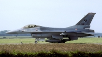 Photo ID 92454 by Joop de Groot. Netherlands Air Force General Dynamics F 16A Fighting Falcon, J 198