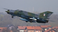Photo ID 95670 by Chris Lofting. Croatia Air Force Mikoyan Gurevich MiG 21bisD, 115