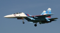 Photo ID 12464 by Tom Dolders. Russia Air Force Sukhoi Su 27UB, 62 RED