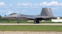 Photo ID 97492 by Steve Homewood. USA Air Force Lockheed Martin F 22A Raptor, 03 4050