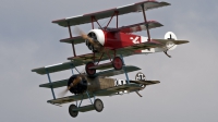 Photo ID 99952 by Niels Roman / VORTEX-images. Private Private Fokker Dr 1 Triplane Replica, F AZAQ