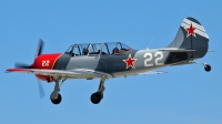 Photo ID 101132 by Steve Homewood. Private Gung Ho Aviation Yakovlev Aerostar Yak 52TW, N777YK