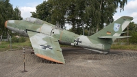 Photo ID 105625 by Jörg Pfeifer. Germany Air Force Republic F 84F Thunderstreak, DE 126