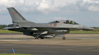 Photo ID 116302 by John Higgins. Denmark Air Force General Dynamics F 16BM Fighting Falcon, ET 022