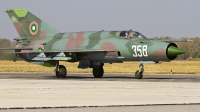 Photo ID 118062 by Alex van Noye. Bulgaria Air Force Mikoyan Gurevich MiG 21bis SAU, 358