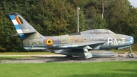 Photo ID 15602 by frank van de waardenburg. Belgium Air Force Republic F 84F Thunderstreak, FU 66