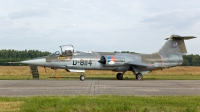 Photo ID 121665 by Thomas Ziegler - Aviation-Media. Netherlands Air Force Lockheed F 104G Starfighter, D 8114