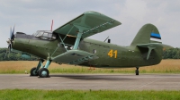 Photo ID 121682 by mark van der vliet. Estonia Air Force Antonov An 2, 41