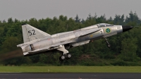 Photo ID 121874 by Robert Arts. Private Swedish Air Force Historic Flight Saab AJS37 Viggen, SE DXN