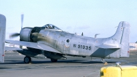 Photo ID 122598 by Baldur Sveinsson. Private Private Douglas A 1D Skyraider AD 4N, N91935