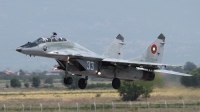 Photo ID 16677 by Anton Balakchiev. Bulgaria Air Force Mikoyan Gurevich MiG 29UB 9 51, 33