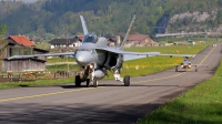 Photo ID 128592 by Robin Coenders / VORTEX-images. Switzerland Air Force McDonnell Douglas F A 18C Hornet, J 5007