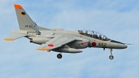Photo ID 134255 by Mark Munzel. Japan Air Force Kawasaki T 4, 16 5662