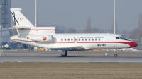 Photo ID 135498 by Günther Feniuk. Spain Air Force Dassault Falcon 900B, T 18 3