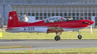 Photo ID 137617 by Niels Roman / VORTEX-images. Switzerland Air Force Pilatus NCPC 7 Turbo Trainer, A 939