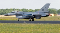 Photo ID 142126 by Alex van Noye. Netherlands Air Force General Dynamics F 16AM Fighting Falcon, J 201