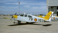 Photo ID 148361 by Joop de Groot. Spain Air Force Beech E 24A Bonanza F33C, E 24A 30