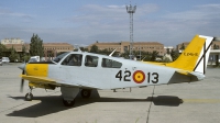 Photo ID 148362 by Joop de Groot. Spain Air Force Beech E 24A Bonanza F33C, E 24A 15