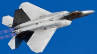 Photo ID 150388 by Jaysen F. Snow - Sterling Aerospace Photography. USA Air Force Lockheed Martin F 22A Raptor, 10 4195