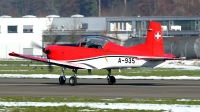 Photo ID 153771 by Carl Brent. Switzerland Air Force Pilatus NCPC 7 Turbo Trainer, A 935