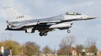 Photo ID 156977 by Alex van Noye. Netherlands Air Force General Dynamics F 16AM Fighting Falcon, J 644