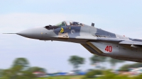 Photo ID 161439 by Neil Bates. Poland Air Force Mikoyan Gurevich MiG 29A 9 12A, 40