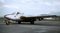 Photo ID 165615 by Joop de Groot. Switzerland Air Force De Havilland DH 100 Vampire FB 6, J 1143