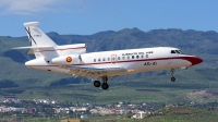 Photo ID 167156 by Rafael Santana. Spain Air Force Dassault Falcon 900B, T 18 2