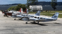 Photo ID 178727 by Carl Brent. Uruguay Navy Piper PA 34 200T Seneca II, 211