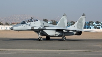 Photo ID 179427 by Stefan Fax. Peru Air Force Mikoyan Gurevich MiG 29UBP, 046