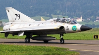 Photo ID 181670 by Walter Van Bel. Private Swedish Air Force Historic Flight Saab Sk35C Draken, SE DXP