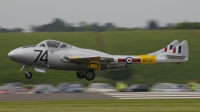 Photo ID 22066 by Martin Needham. Private Private De Havilland DH 115 Vampire T 11, G VTII