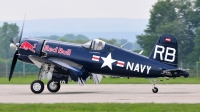 Photo ID 183776 by Frank Deutschland. Private Red Bull Vought F4U 4 Corsair, OE EAS