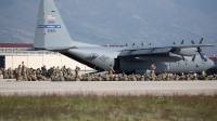 Photo ID 192767 by Fabrizio Berni. USA Air Force Lockheed C 130H Hercules L 382, 92 0552