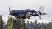 Photo ID 196097 by Aaron C. Rhodes. Private Olympic Flight Museum Goodyear FG 1D Corsair, NX72NW