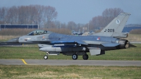 Photo ID 207587 by Peter Boschert. Netherlands Air Force General Dynamics F 16AM Fighting Falcon, J 009