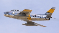 Photo ID 208904 by Nathan Havercroft. Private Planes of Fame Air Museum North American F 86F Sabre, NX186AM