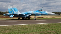 Photo ID 215483 by Rainer Mueller. Ukraine Air Force Sukhoi Su 27P1M,  