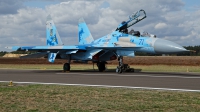 Photo ID 215488 by Rainer Mueller. Ukraine Air Force Sukhoi Su 27UB1M, B 1831M1