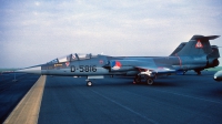 Photo ID 216264 by Alex Staruszkiewicz. Netherlands Air Force Lockheed TF 104G Starfighter, D 5816
