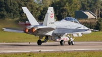 Photo ID 224196 by Dieter Linemann. Switzerland Air Force McDonnell Douglas F A 18D Hornet, J 5233