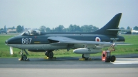 Photo ID 26304 by Arie van Groen. UK Navy Hawker Hunter F4, WT809