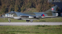 Photo ID 233763 by Rainer Mueller. Private DHHF Dutch Hawker Hunter Foundation Hawker Hunter F6A, G KAXF