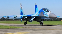 Photo ID 233880 by Milos Ruza. Ukraine Air Force Sukhoi Su 27UB,  