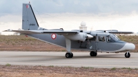 Photo ID 235450 by Aldo Bidini. Malta Air Force Britten Norman Islander AL1 BN 2T, AS9819