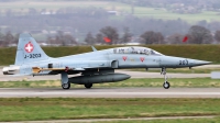 Photo ID 239693 by Mark Broekhans. Switzerland Air Force Northrop F 5F Tiger II, J 3203