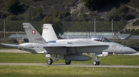 Photo ID 27130 by Sven Zimmermann. Switzerland Air Force McDonnell Douglas F A 18C Hornet, J 5015